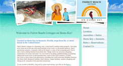 Desktop Screenshot of parrotbeachcottages.com